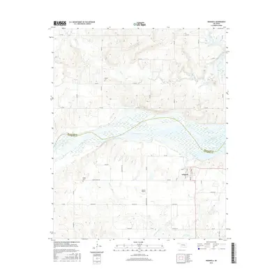 2016 Map of Indianola, 2016 Print