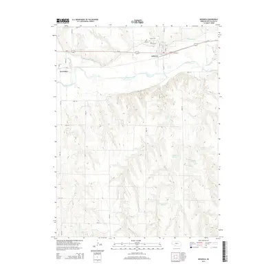 2014 Map of Indianola, 2014 Print