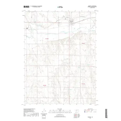 2017 Map of Indianola, 2017 Print