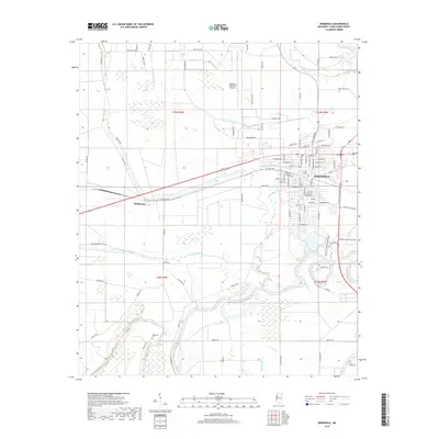2018 Map of Indianola, 2018 Print