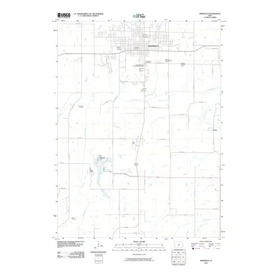 2010 Map of Indianola, 2010 Print