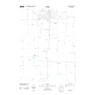 2013 Map of Indianola, 2013 Print