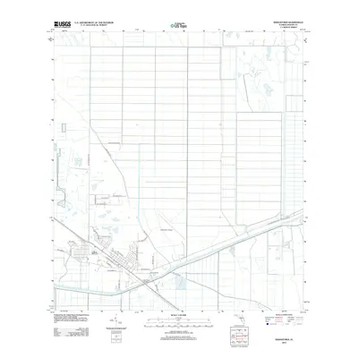 2012 Map of Indiantown, 2012 Print
