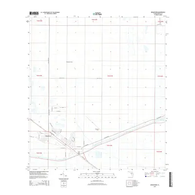 2015 Map of Indiantown, 2015 Print