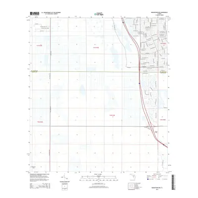 2015 Map of Indiantown NW, 2015 Print