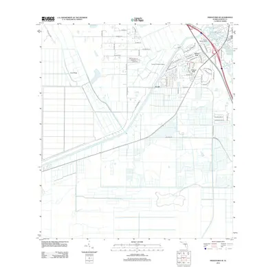 2012 Map of Indiantown SE, 2012 Print