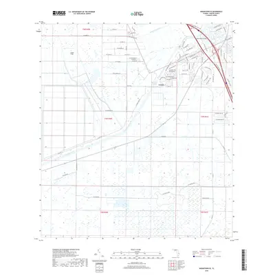 2018 Map of Indiantown SE, 2018 Print