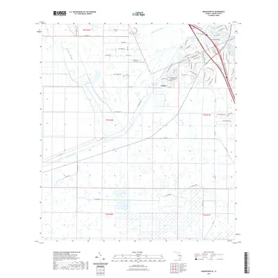 2021 Map of Indiantown SE, 2021 Print