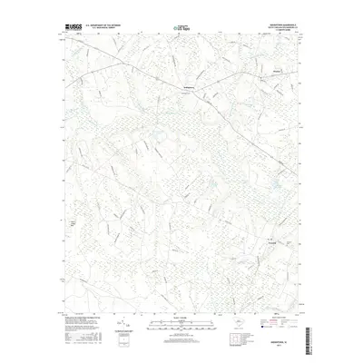 2017 Map of Indiantown, 2017 Print