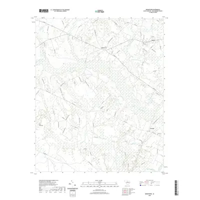 2020 Map of Indiantown, 2020 Print