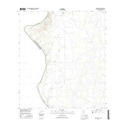 2016 Map of Indio Creek, 2016 Print