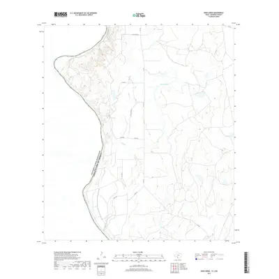 2019 Map of Indio Creek, 2019 Print