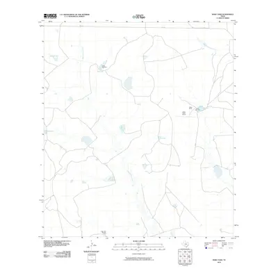 2010 Map of Indio Tank, 2010 Print