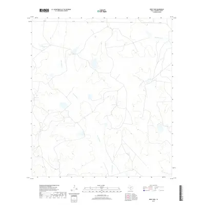 2019 Map of Indio Tank, 2019 Print