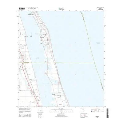 2015 Map of Indrio, 2015 Print