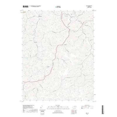 2019 Map of Inez, 2019 Print