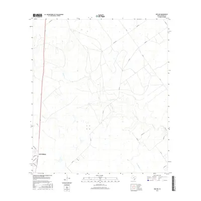 2016 Map of Inez NW, 2016 Print