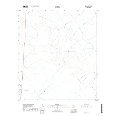 2019 Map of Inez NW, 2019 Print