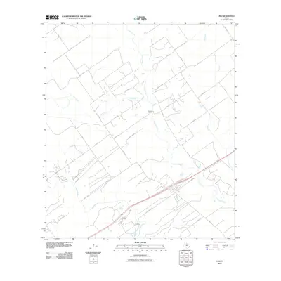 2010 Map of Inez, 2010 Print
