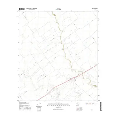 2016 Map of Inez, 2016 Print