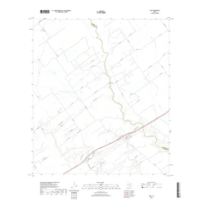 2019 Map of Inez, 2019 Print