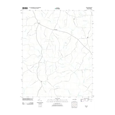 2010 Map of Inez, 2010 Print