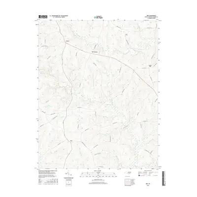 2016 Map of Inez, 2016 Print