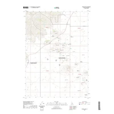 2020 Map of Inferno Cone, 2020 Print
