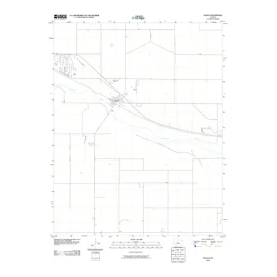 2009 Map of Ingalls, 2009 Print