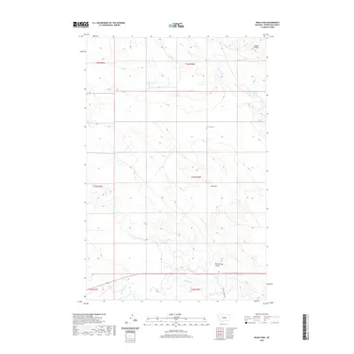 2020 Map of Ingals Dam, 2020 Print