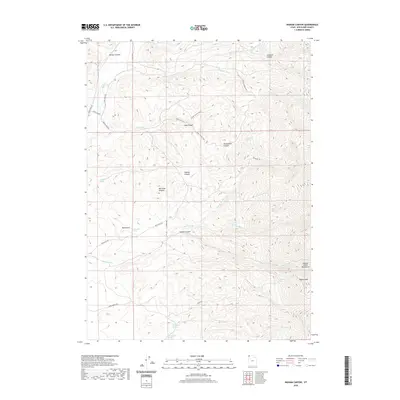 2020 Map of Ingham Canyon, 2020 Print