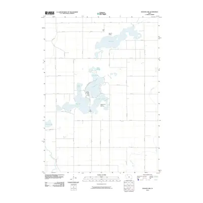2010 Map of Ingham Lake, 2010 Print