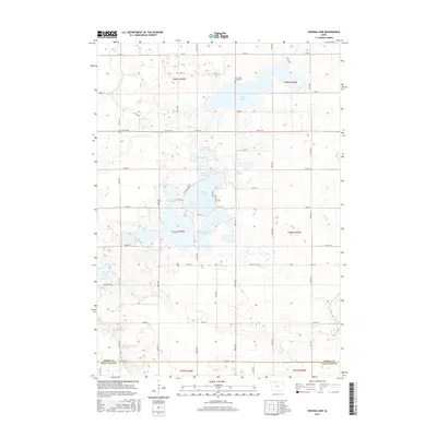 2015 Map of Ingham Lake, 2015 Print