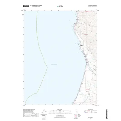 2018 Map of Inglenook, 2018 Print