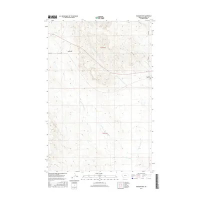 2017 Map of Ingomar West, 2017 Print