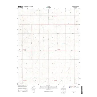 2013 Map of Ingram Lake, 2013 Print