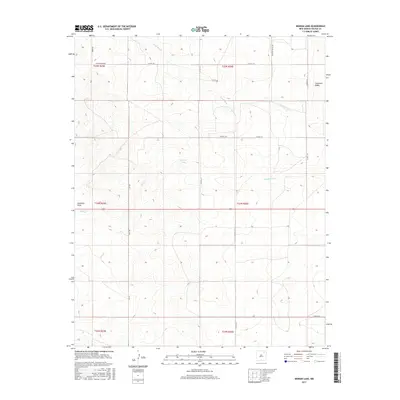 2017 Map of Ingram Lake, 2017 Print