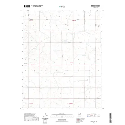 2020 Map of Ingram Lake, 2020 Print