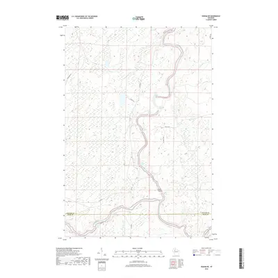 2018 Map of Ingram NE, 2018 Print