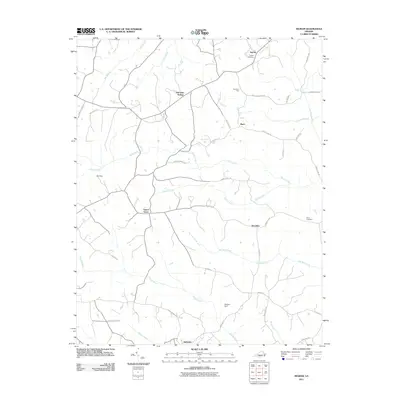 2011 Map of Ingram, 2011 Print