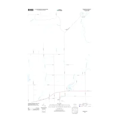 2013 Map of Ingram, 2013 Print