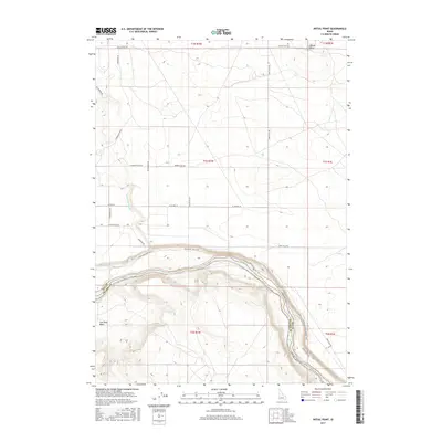 2017 Map of Initial Point, 2017 Print
