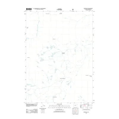 2012 Map of Ink Wells, 2012 Print