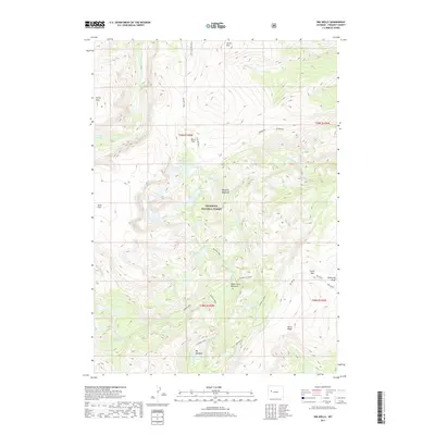 2017 Map of Ink Wells, 2017 Print