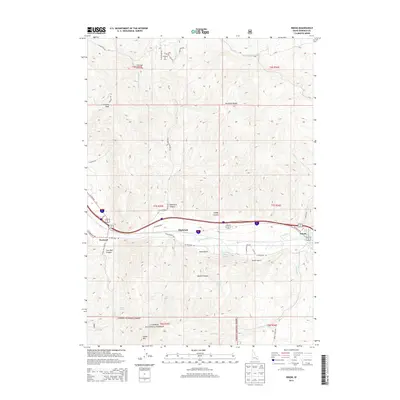 2013 Map of Inkom, 2013 Print