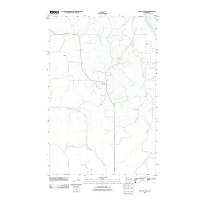 2011 Map of Inkster Lake, 2011 Print