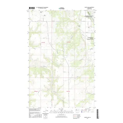 2017 Map of Inkster Lake, 2017 Print