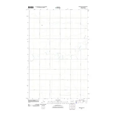 2011 Map of Inkster NE, 2011 Print