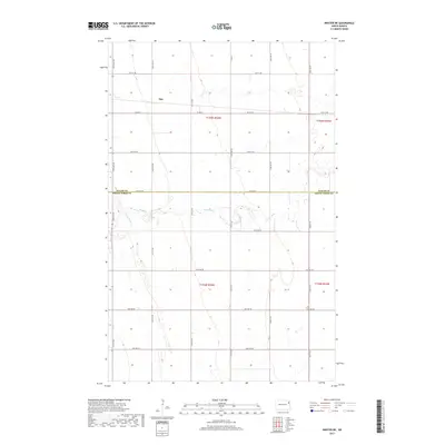 2017 Map of Inkster NE, 2017 Print