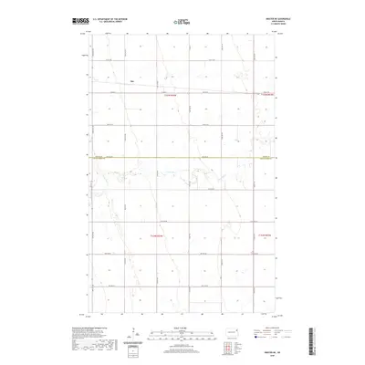 2020 Map of Inkster NE, 2020 Print
